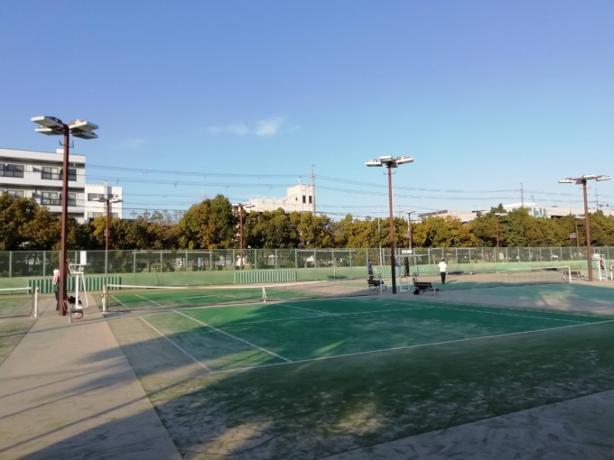 京都府西院公園テニスコート