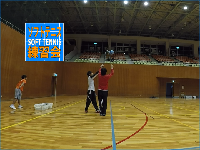 2019/11/18(月)　ソフトテニス練習会@滋賀県