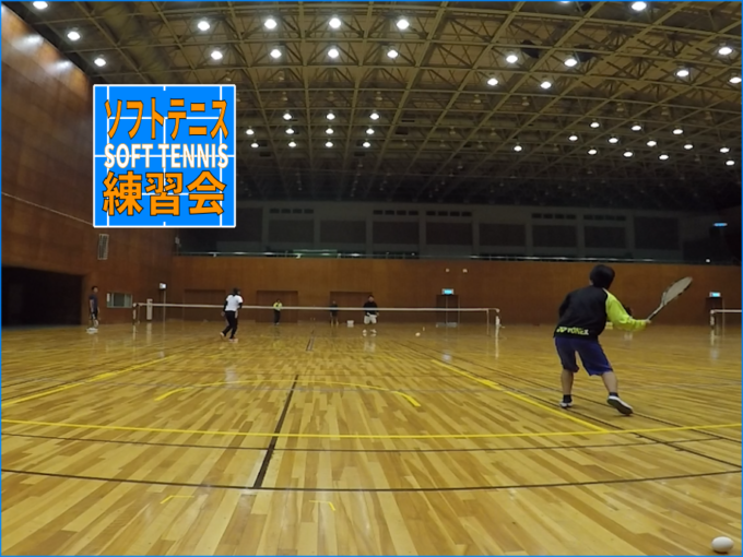 2019/11/26(火)　ソフトテニス練習会@滋賀県