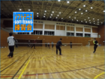 2019/12/09(月)　ソフトテニス練習会@滋賀県