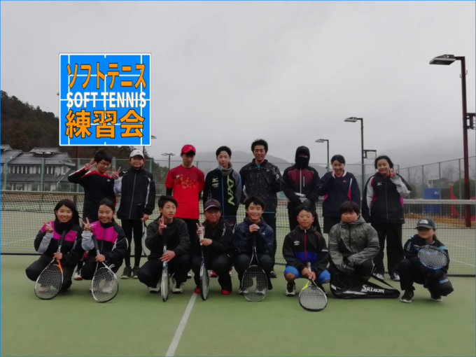 2019/12/31(火)　ソフトテニス・年末練習会@滋賀県