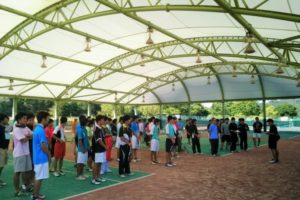 滋賀県高校OBOGソフトテニス交流対抗戦2014