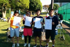 滋賀県近江八幡市ソフトテニス秋季大会2014