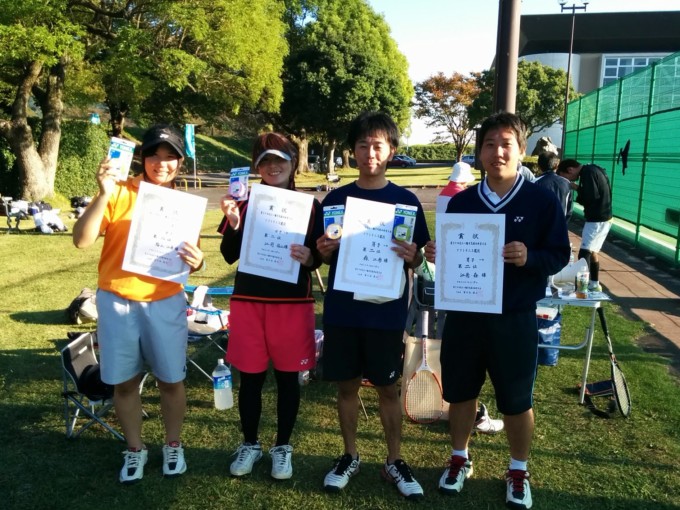 滋賀県近江八幡市ソフトテニス秋季大会2014
