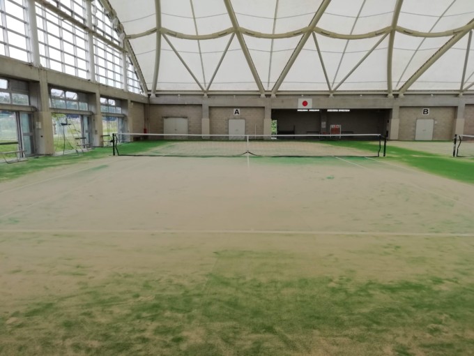 2020/06/03(水)　ソフトテニス・個別練習会　ひばり公園ドーム