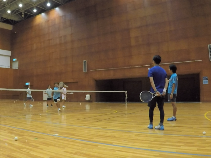 2020/10/06(火)　ソフトテニス練習会【滋賀県】西山和伸さんが来られました。