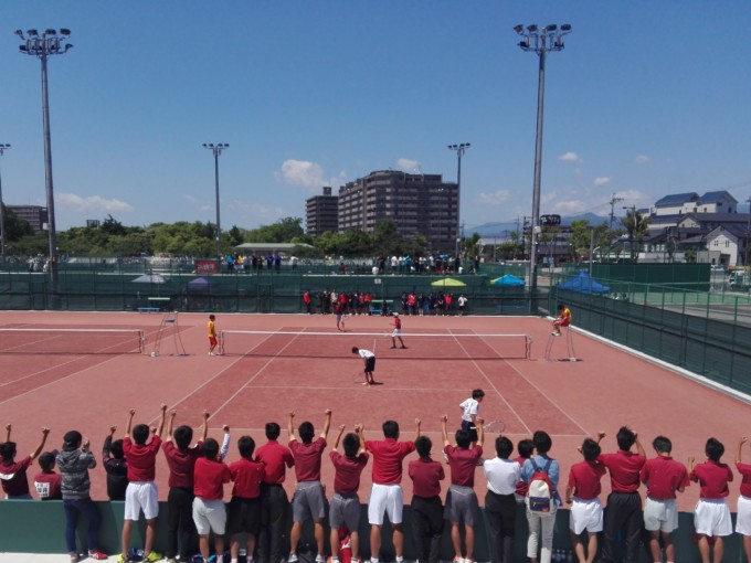 滋賀県ソフトテニス　高校春季大会2016（インターハイ予選）