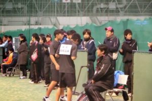 高校ソフトテニス　近畿インドア2014