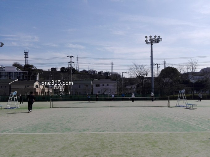 神奈川県横須賀市　追浜公園テニスコート