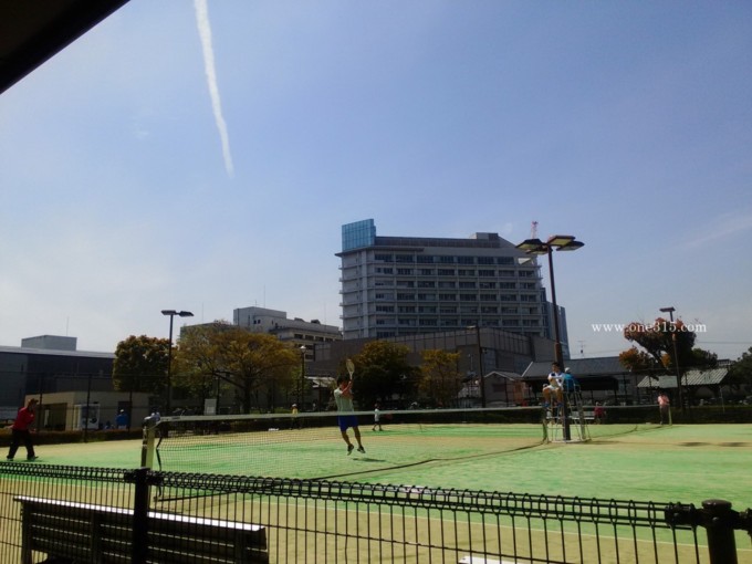 滋賀県守山市　守山ふれあい公園テニスコート
