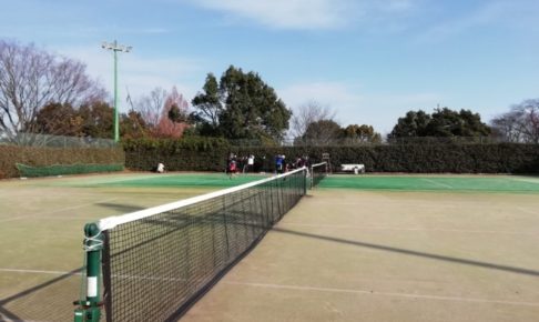 岐阜県揖斐市　池田総合体育館・屋外テニスコート　プラスワンソフトテニス