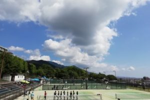 2018/07/21(土)　ソフトテニス滋賀県中学夏季大会・ブロック予選会場巡り　プラスワンソフトテニス