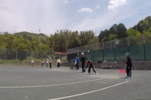 2021/04/24(土)　ソフトテニス　未経験からの練習会【滋賀県】小学生　中学生　のんびり　初めての