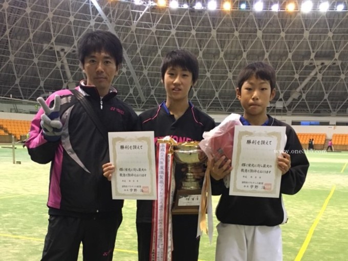 ソフトテニス　滋賀県ジュニア選抜2016