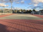 滋賀県守山市　玉津公民館・地域総合センターテニスコート