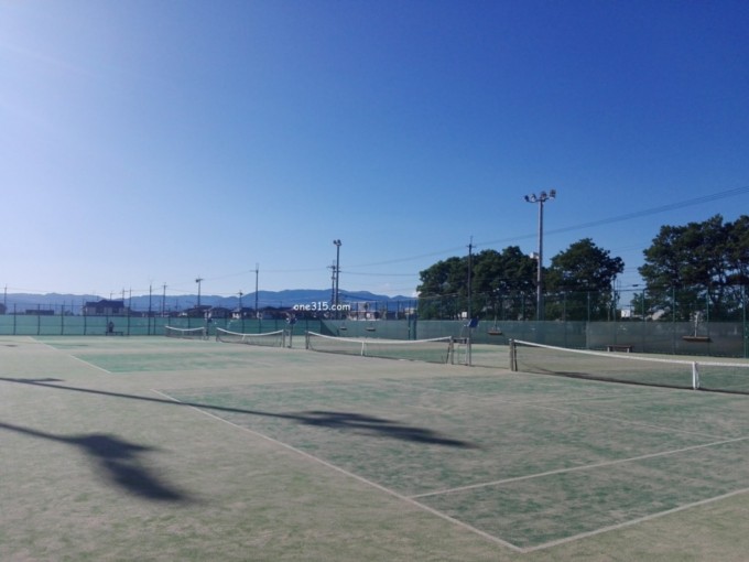 滋賀県守山市　守山市民運動公園テニスコート2017