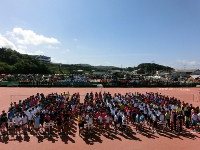 ソフトテニス　高校近畿夏季大会2015