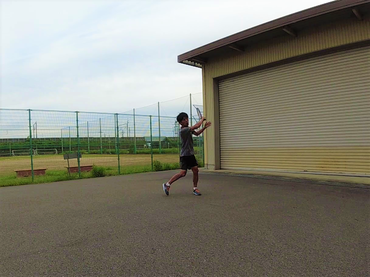 2021/09/13(月)　ソフトテニス・自主練習会【滋賀県】壁打ち
