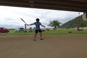 2021/10/01(金)　ソフトテニス・自主練習会【滋賀県】壁打ち　東近江市