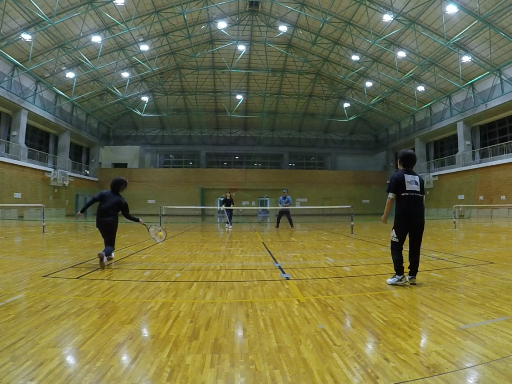 2021/11/24(水)　スポンジボールテニス練習会【近江八幡市】ショートテニス　フレッシュテニス