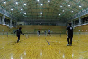 2021/11/24(水)　スポンジボールテニス練習会【近江八幡市】ショートテニス　フレッシュテニス