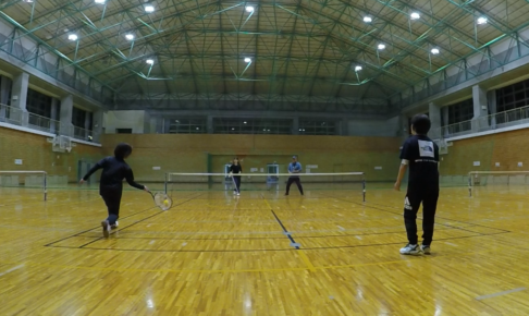 2021/11/24(水)　スポンジボールテニス練習会【近江八幡市】ショートテニス　フレッシュテニス