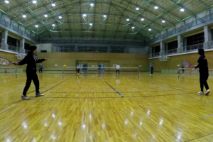 2021/12/15(水)　スポンジボールテニス練習会【近江八幡市】ショートテニス　テニス　フレッシュテニス　ソフトテニス