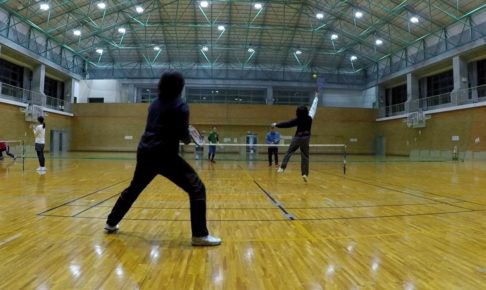 2022/01/05(水)　スポンジボールテニス練習会【近江八幡市】　テニス　ショートテニス　フレッシュテニス　ソフトテニス