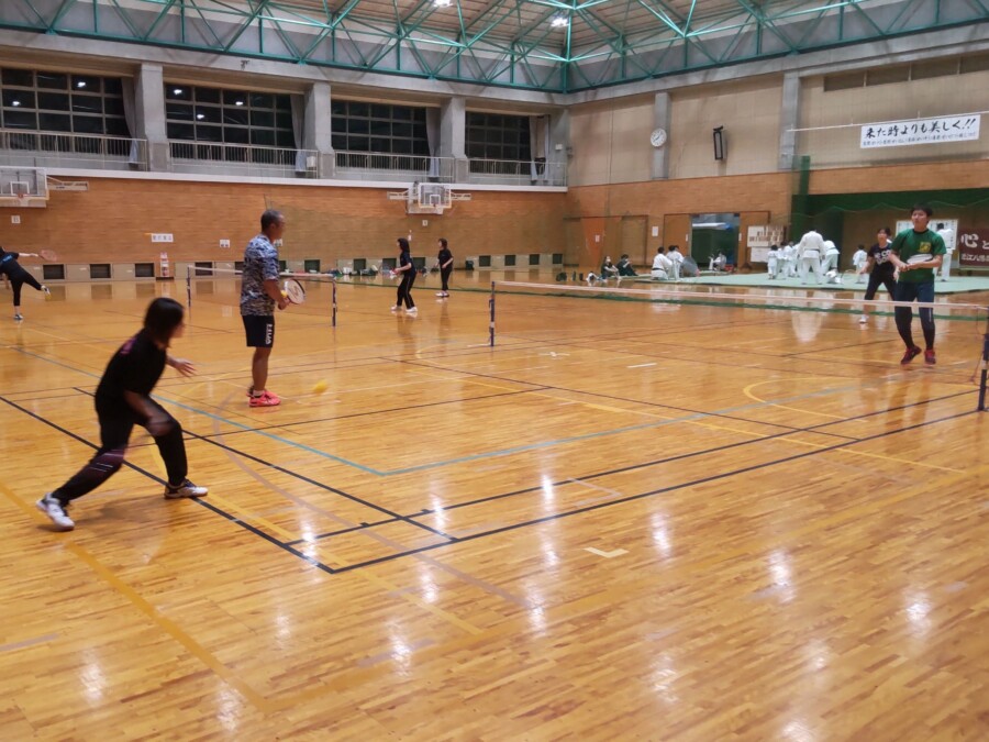 プラスワン滋賀　近江八幡市　スポンジボールテニス　ショートテニス　フレッシュテニス　テニス　ソフトテニス