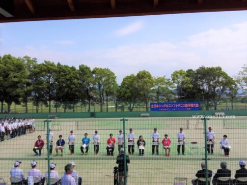 ソフトテニス　全日本シングルス選手権2016