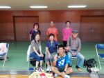 2018/09/28(金)　金曜日午前のソフトテニス会が解散されるので行ってきました。【滋賀県近江八幡市】