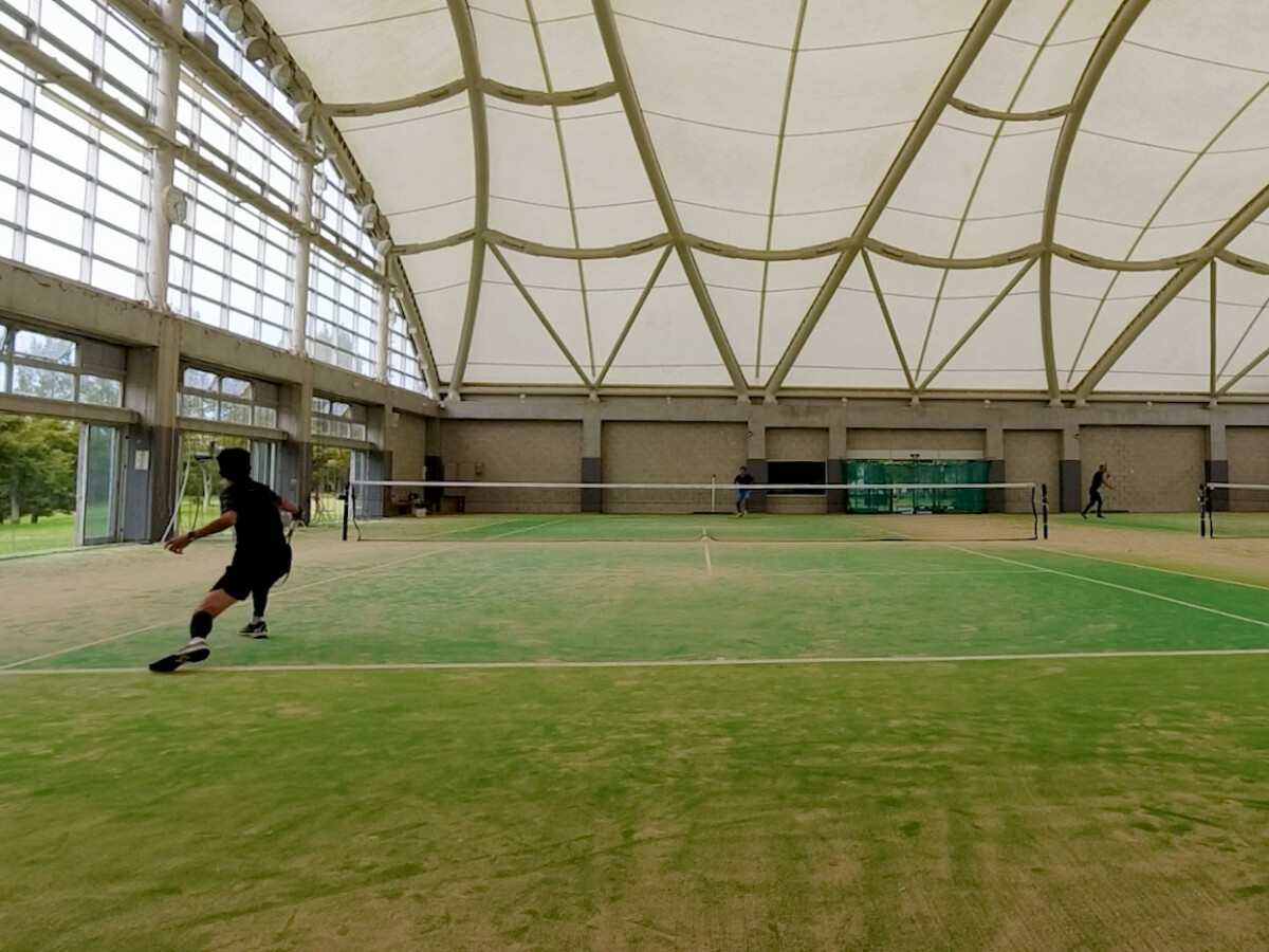 2022/09/29(金)　ソフトテニス・フタリで自主練　シングルス　滋賀県東近江市