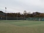 滋賀県彦根市　荒神山公園・テニスコート