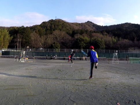 ソフトテニス・初級者向けストローク練習会【滋賀県】小学生　中学生　高校生　やわらぎの郷公園