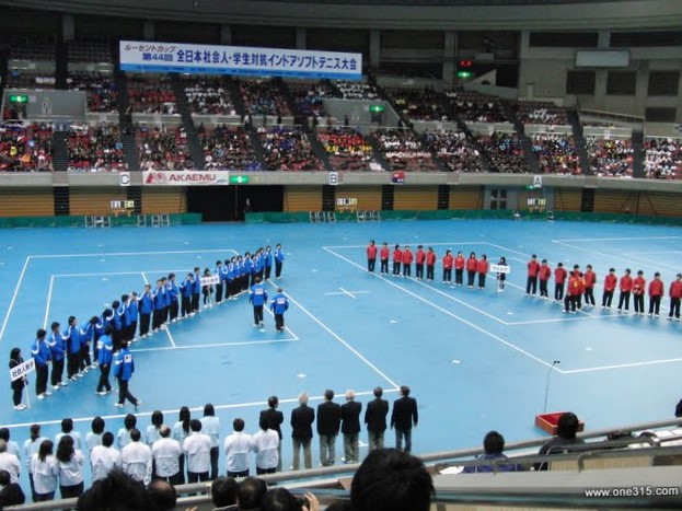 ソフトテニス　ルーセントカップ全日本社会人学生対抗2011
