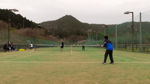 小学生むけのソフトテニス練習会　滋賀県東近江市