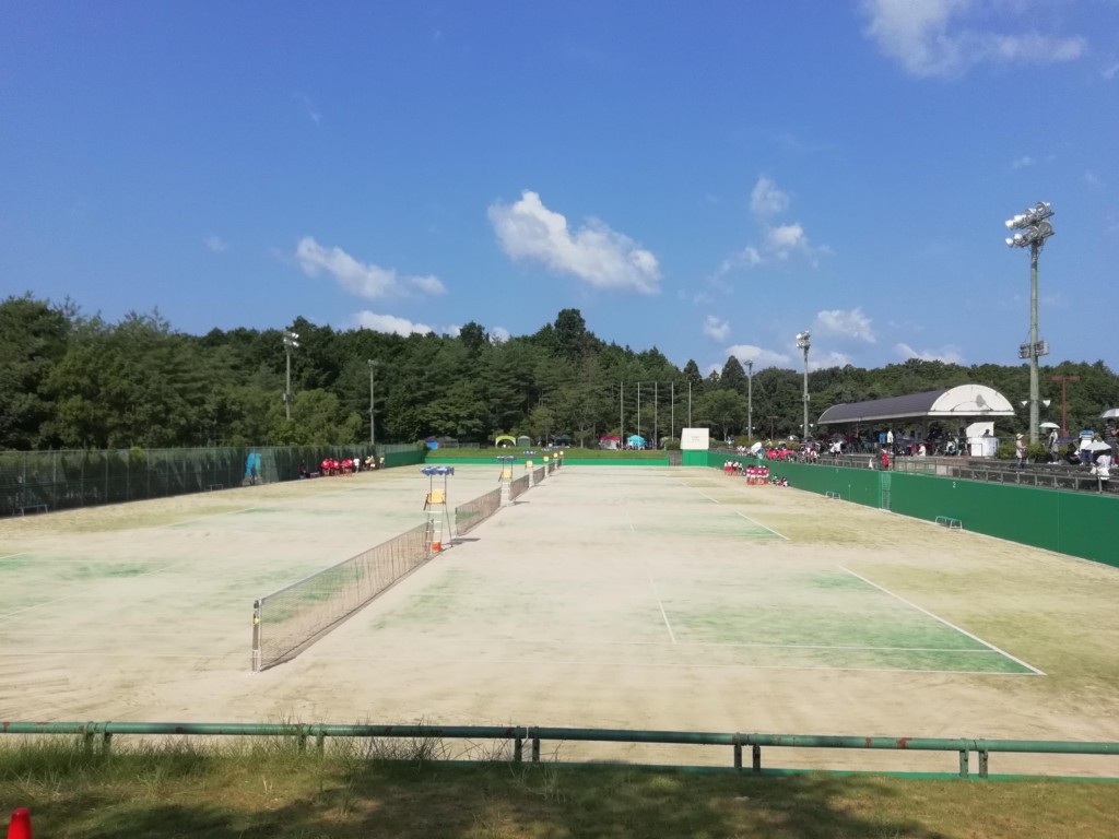 京都府福知山市　三段池テニスコート