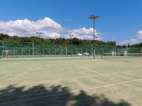 すこやかの杜　滋賀県東近江市　テニスコート