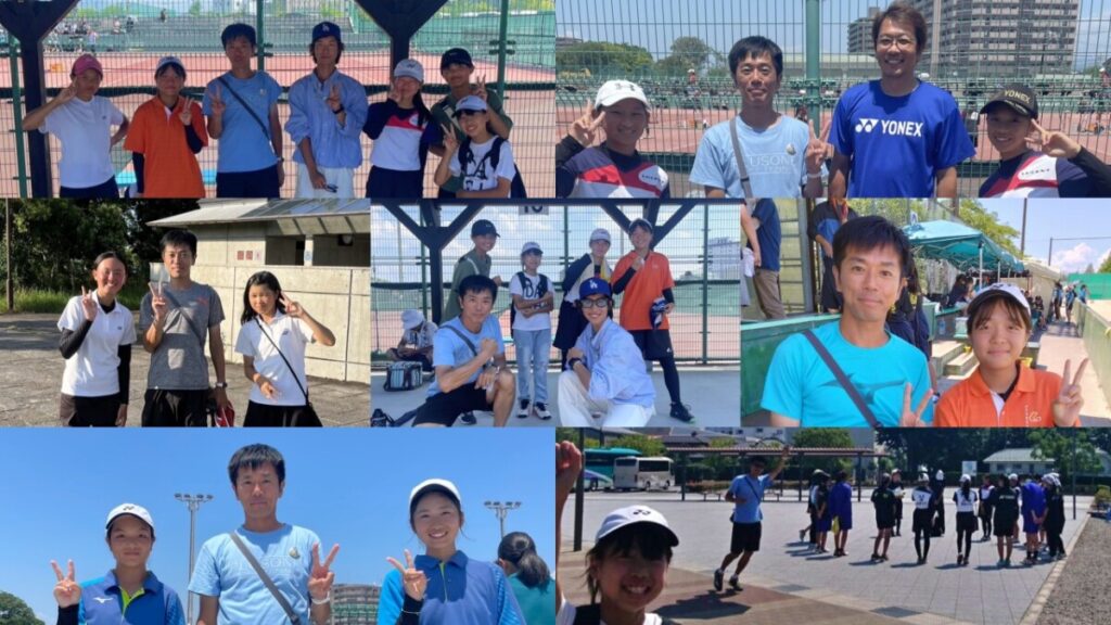 ソフトテニス 滋賀県中学夏季大会2023