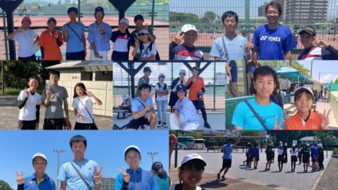 ソフトテニス　滋賀県中学夏季大会2023