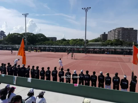 大学ソフトテニス　西日本インカレ2017