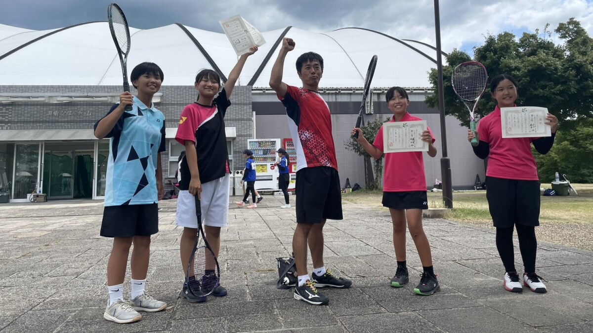 東近江市スポーツ少年団ソフトテニス交流大会2023・中学生の部