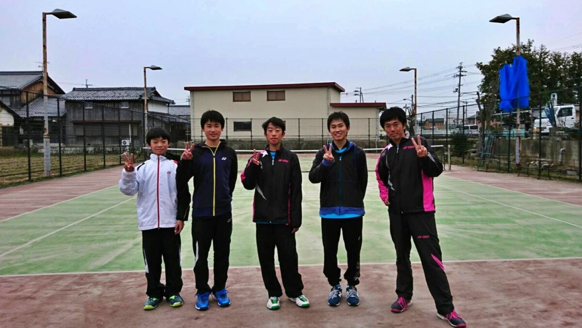 2017/03/18(土)　山口県からソフトテニスしに来てくれました。