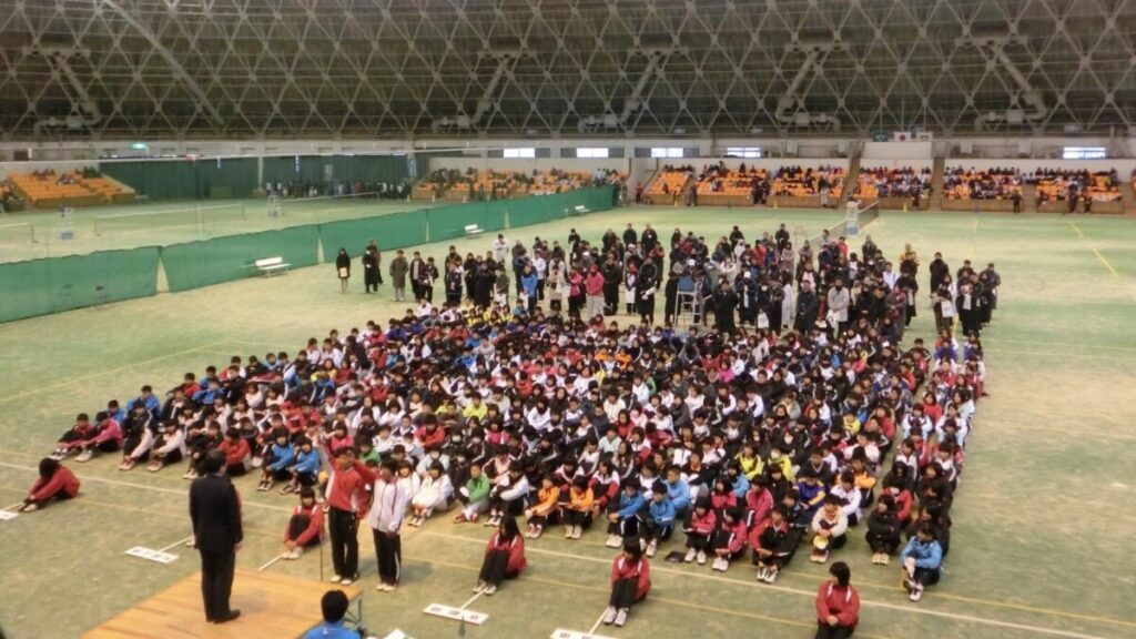 中学ソフトテニス　近畿インドア選手権2012