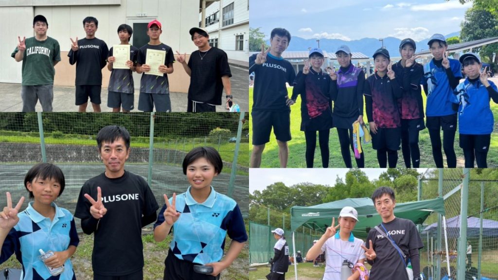 滋賀県中学ソフトテニス夏季　ブロック大会2024