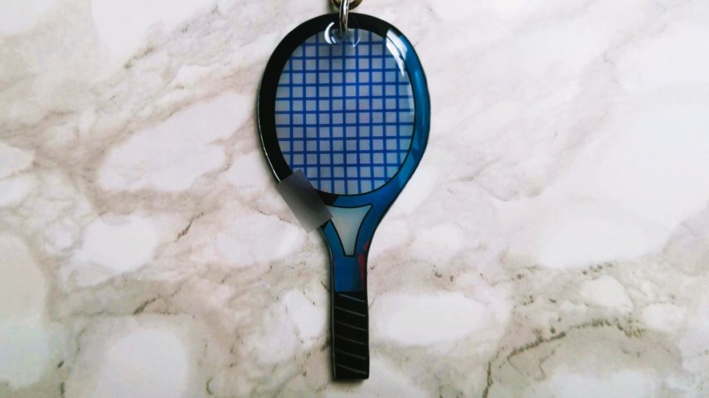 ハンドメイド　キーホルダー　ワンズラボ　ワンズラボラトリー　minne　賞状　ユニフォーム　ソフトテニスラケット　ラケット