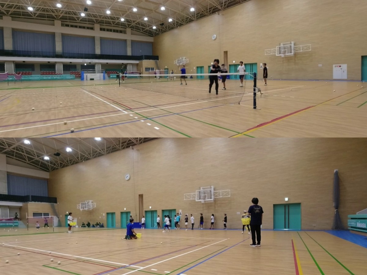 2024/08/31(土)夜間　ソフトテニス・基礎練習会 【滋賀県】中学　高校　小学生　ジュニア