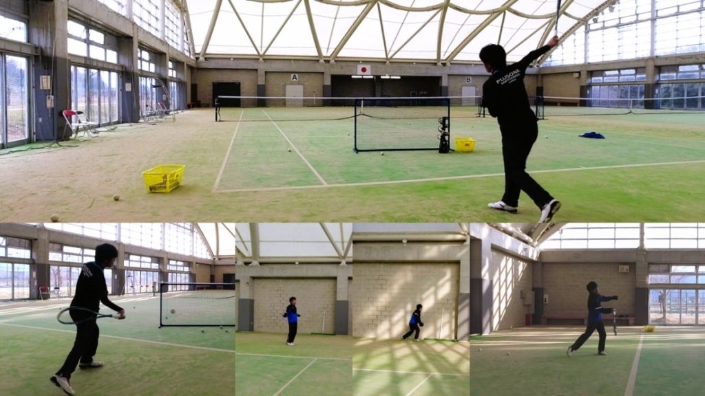 2025/01/06(月)　ソフトテニス・ヒトリ自主練