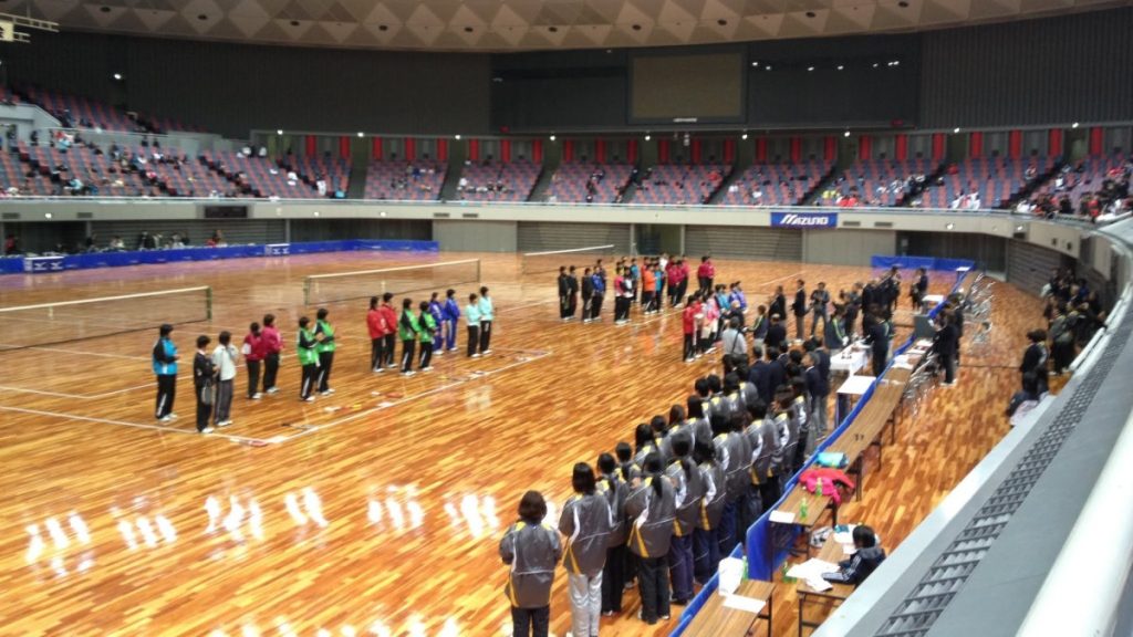2012/02/05　ソフトテニス　全日本インドア選手権2012　大阪市中央体育館