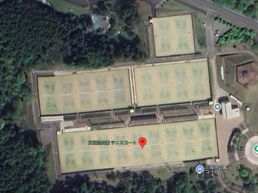 京都府福知山市　三段池公園テニスコート